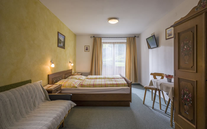 Schlafzimmer für 2-3 Personen